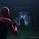 In the shadows of a high school corridor, the threat of Mysterio’s holograms becomes worryingly real.